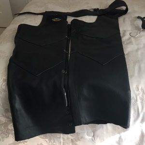 Ladies chaps for motorcycle riding